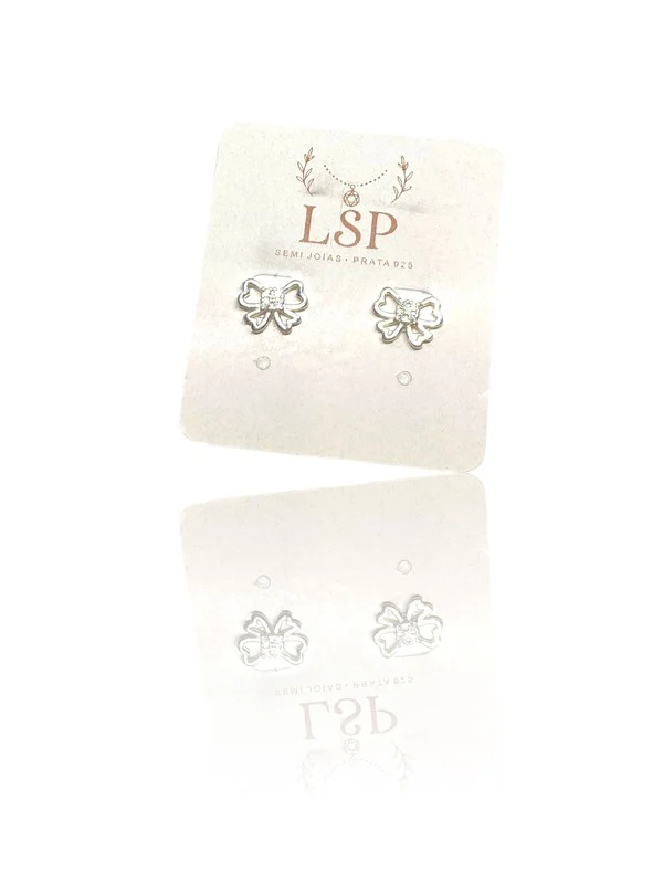 Brinco Prata 925 Laço