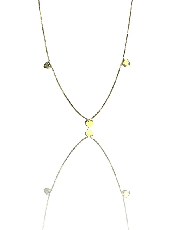 Colar Coração Dourado