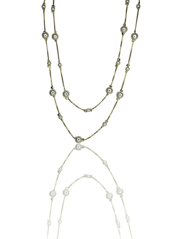 Colar Duplo Pérolas