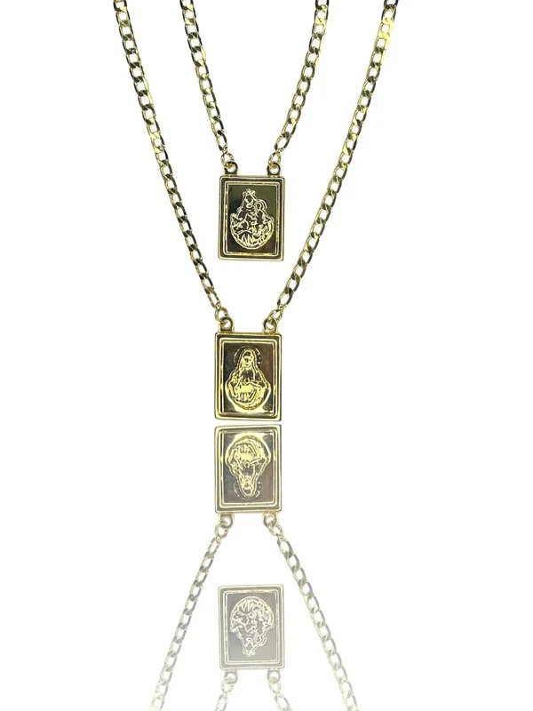 Escapulário Dourado