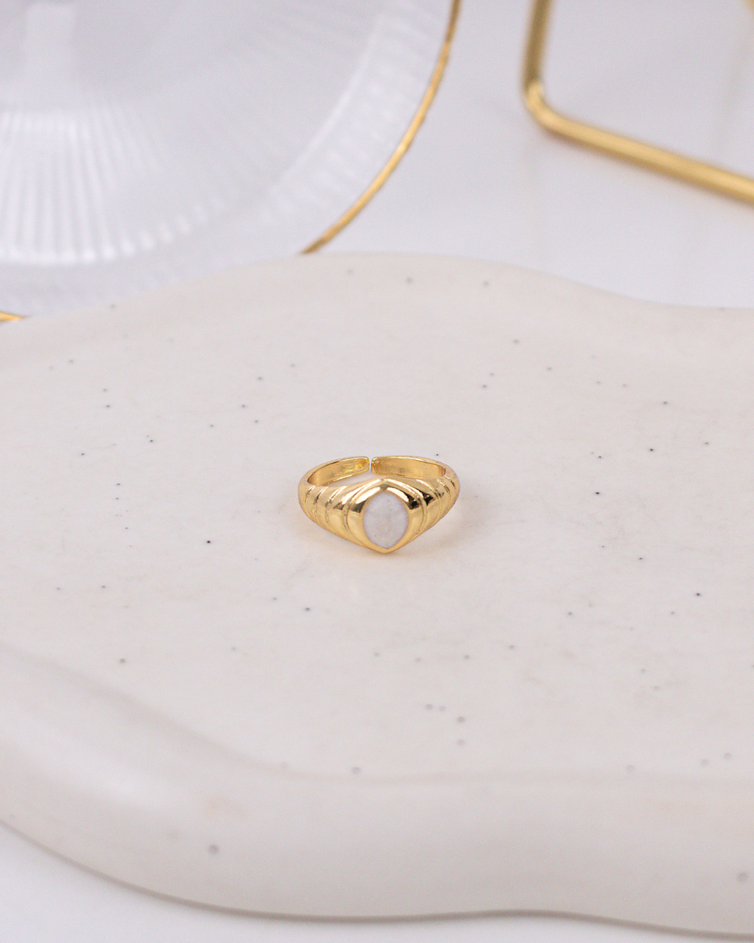 Anel Regulável Tóquio Madre Pérola